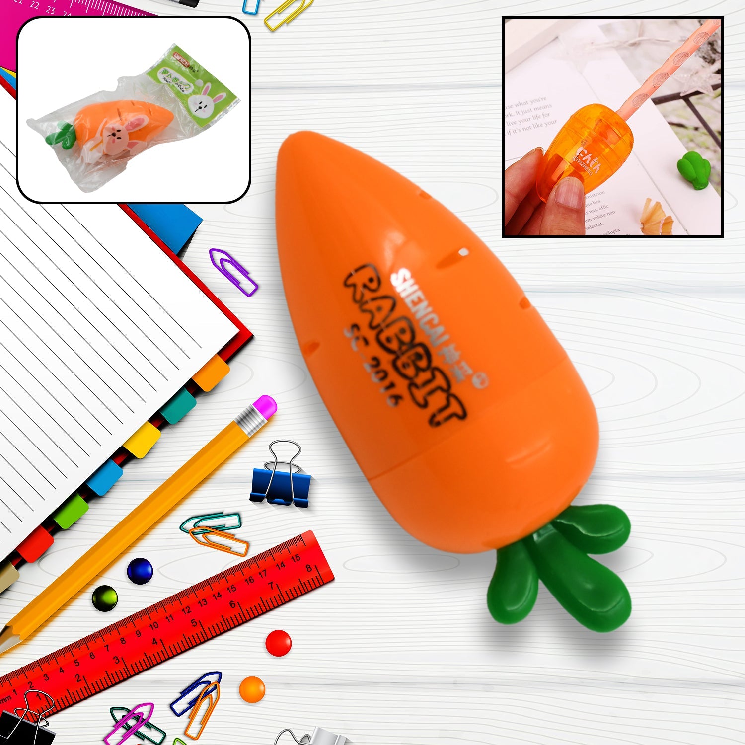 8878 Student Pencil Sharpener Cartoon Simple Carrot Pencil Sharpener Suitable for Students, Children, School, Stationery (1 Pc) 8878 Student Pencil Sharpener Cartoon Simple Carrot Pencil Sharpener Suitable for Students, Children, School, Stationery (1 Pc)